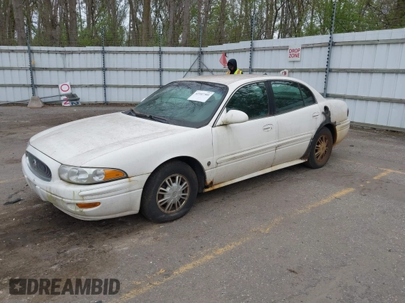2004 Buick LeSabre Custom with VIN 1G4HP52KX4U108985, listed as a IAAI auction lot 42107301 with 175,852 mi miles and . Bid and sale history available at carsss.com. Image 2.