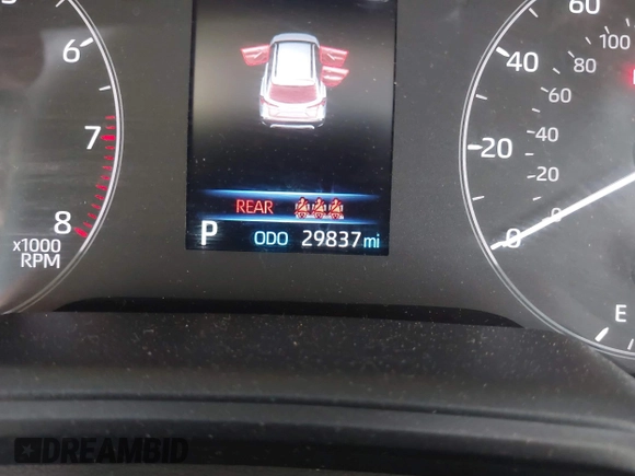2023 Toyota Corolla Cross L with VIN 7MUAAAAGXPV060044, listed as a IAAI auction lot 42289062 with 29,837 mi miles and . Bid and sale history available at DreamBid. Image 7.