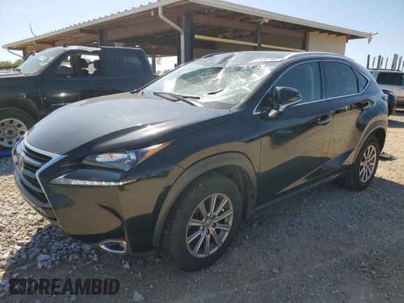 2017 Lexus NX 200t with VIN JTJYARBZ9H2064969, listed as a Copart auction lot 52490765 with 101,116 mi miles and Salvage title. Bid and sale history available at DreamBid. Image 1.