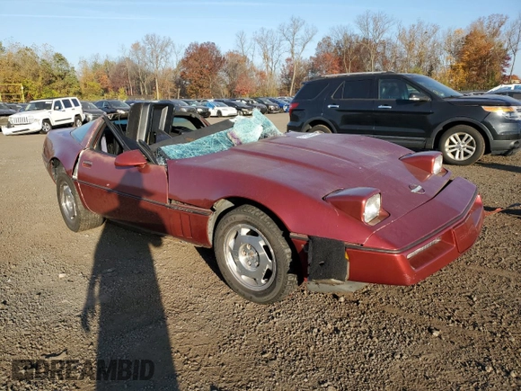 1988 Chevrolet Corvette z VIN 1G1YY2184J5119291, wystawiony jako Copart lot #77069494 z przebiegiem Nie podano mil oraz Szkoda całkowita • Salvage title. Historia ofert i sprzedaży dostępna na DreamBid. Obrazek 4.