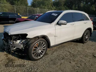 2018 Mercedes-Benz GLC with VIN WDC0G4KBXJV065793, listed as a Copart auction lot 72727284 with 82,360 mi miles and Salvage Title. Bid and sale history available at carsss.com. Image 1.