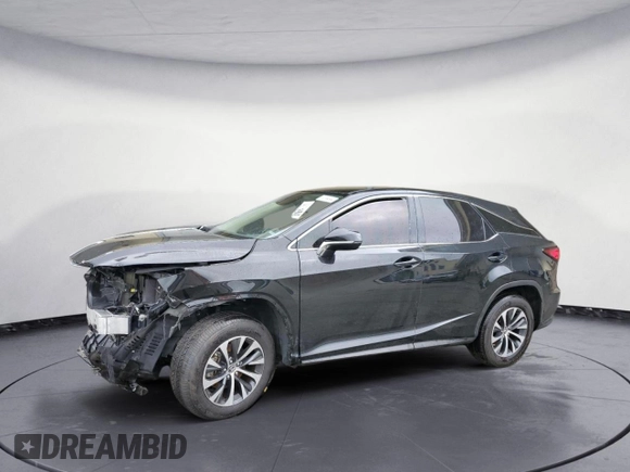 2021 Lexus RX with VIN 2T2AZMDA2MC302319, listed as a Copart auction lot 61712083 with 38,934 mi miles. Bid and sale history available at carsss.com. Image 1.