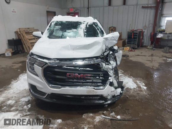 2023 GMC Terrain SLE with VIN 3GKALTEG5PL238074, listed as a IAAI auction lot 41592372 with 64,148 mi miles. Bid and sale history available at carsss.com. Image 12.