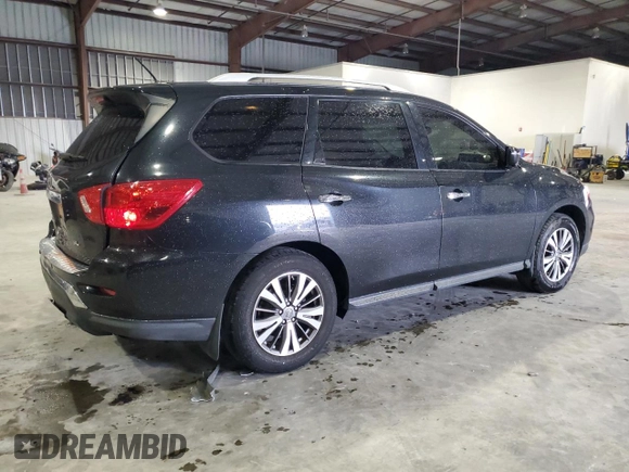 2017 Nissan Pathfinder SL with VIN 5N1DR2MN2HC613199, listed as a Copart auction lot 59520025 with 77,915 mi miles and Salvage title. Bid and sale history available at DreamBid. Image 3.
