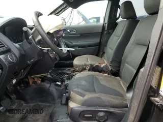 2017 Ford Police Interceptor Utility with VIN 1FM5K8AR4HGE02145, listed as a Copart auction lot 60424045 with Not provided miles and Salvage title. Bid and sale history available at DreamBid. Image 7.