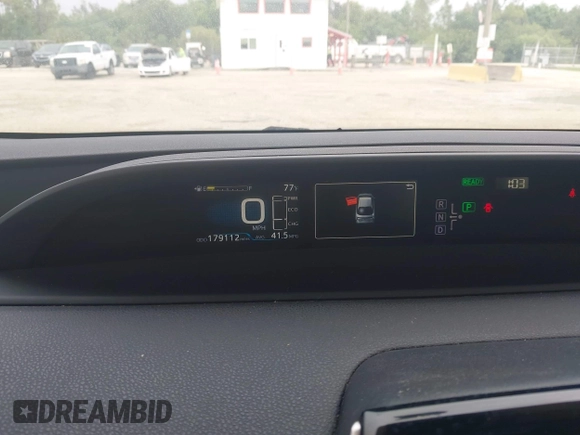 2017 Toyota Prius Two with VIN JTDKBRFU2H3035537, listed as a IAAI auction lot 42408704 with 179,112 mi miles and . Bid and sale history available at DreamBid. Image 7.