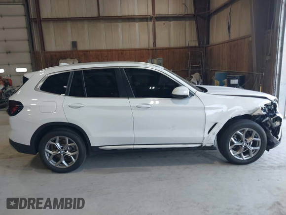 2024 BMW X3 xDrive30i with VIN 5UX53DP05R9X46526, listed as a IAAI auction lot 42122839 with 5,218 mi miles and . Bid and sale history available at DreamBid. Image 13.