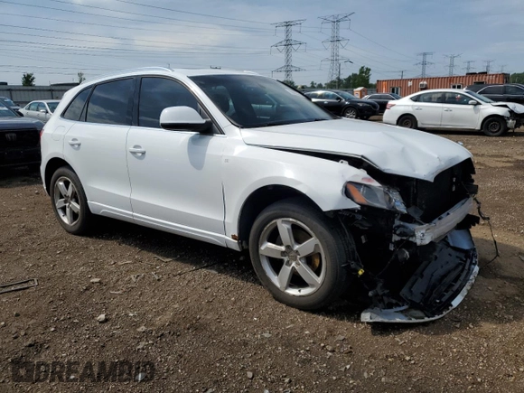 2011 Audi Q5 Premium Plus with VIN WA1LFAFP8BA008831, listed as a Copart auction lot 59253315 with 150,146 mi miles and Salvage title. Bid and sale history available at DreamBid. Image 4.