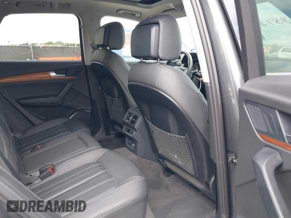 2023 Audi Q5 S line Premium with VIN WA1GAAFY8P2034467, listed as a IAAI auction lot 42188731 with 35,864 mi miles and . Bid and sale history available at DreamBid. Image 8.