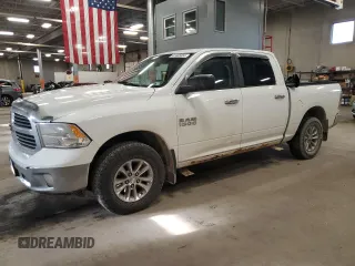 2013 Ram 1500 SLT with VIN 1C6RR7LG1DS598826, listed as a Copart auction lot 87408464 with 225,721 mi miles and Salvage title. Bid and sale history available at DreamBid. Image 1.