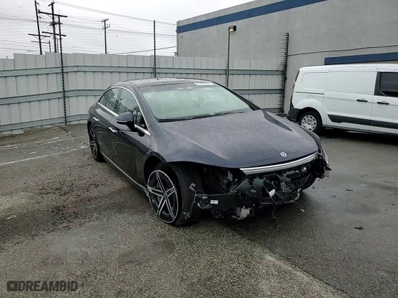 2023 Mercedes-Benz EQS with VIN W1KCG4EB0PA032774, listed as a Copart auction lot 49395185 with 39,733 mi miles and Salvage Title. Bid and sale history available at carsss.com. Image 11.