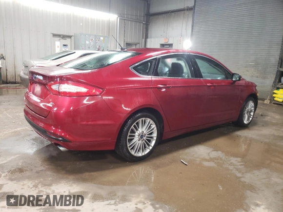 2016 Ford Fusion SE with VIN 1FA6P0HD2G5110323, listed as a Copart auction lot 51304135 with 41,550 mi miles and Salvage Title. Bid and sale history available at carsss.com. Image 3.