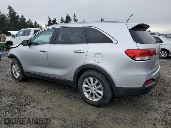 2018 Kia Sorento LX V6 with VIN 5XYPGDA52JG391627, listed as a Copart auction lot 44220725 with 64,109 mi miles and Salvage Title. Bid and sale history available at carsss.com. Image 2.