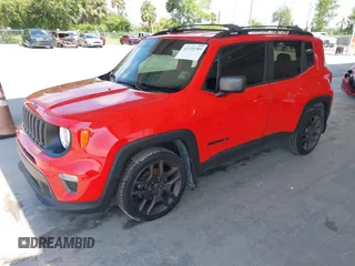2021 Jeep Renegade Latitude with VIN ZACNJCBBXMPM51713, listed as a IAAI auction lot 42339289 with 44,763 mi miles and . Bid and sale history available at DreamBid. Image 2.