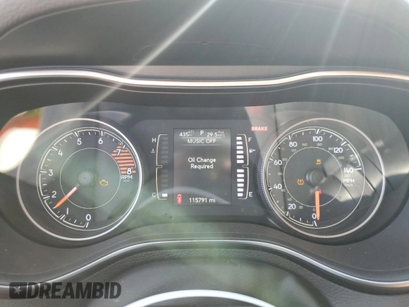 2019 Jeep Cherokee Latitude with VIN 1C4PJLCX8KD110683, listed as a Copart auction lot 51902075 with 115,791 mi miles and Salvage title. Bid and sale history available at DreamBid. Image 9.