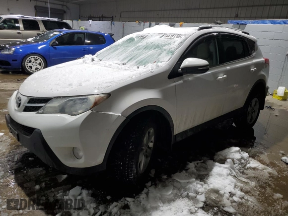 2013 Toyota RAV4 XLE with VIN 2T3RFREV3DW112677, listed as a Copart auction lot 44791795 with 107,017 mi miles and Salvage Title. Bid and sale history available at DreamBid. Image 1.