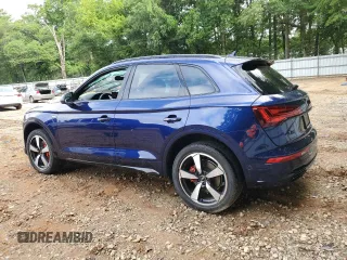 2024 Audi Q5 S line Prestige with VIN WA1FAAFY2R2044846, listed as a Copart auction lot 61448115 with 16,569 mi miles and Salvage title. Bid and sale history available at DreamBid. Image 2.