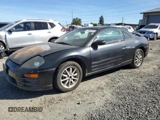 2001 Mitsubishi Eclipse GS with VIN 4A3AC44G51E057337, listed as a Copart auction lot 72100144 with 178,565 mi miles and Clean Title. Bid and sale history available at carsss.com. Image 1.