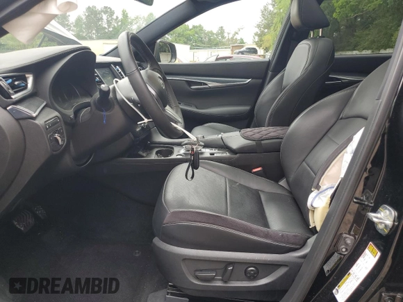 2024 Infiniti QX50 Sport with VIN 3PCAJ5FA9RF104578, listed as a Copart auction lot 58566605 with 16,306 mi miles and Salvage title. Bid and sale history available at DreamBid. Image 7.
