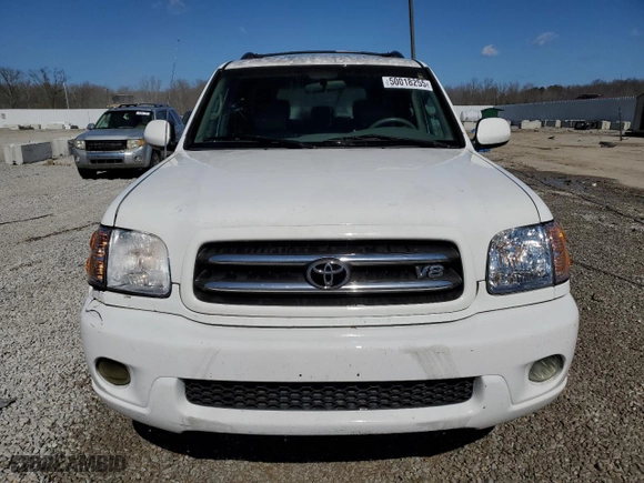 2001 Toyota Sequoia Limited with VIN 5TDBT48A51S000739, listed as a Copart auction lot 50018255 with 290,977 mi miles and Non Repairable. Bid and sale history available at carsss.com. Image 5.