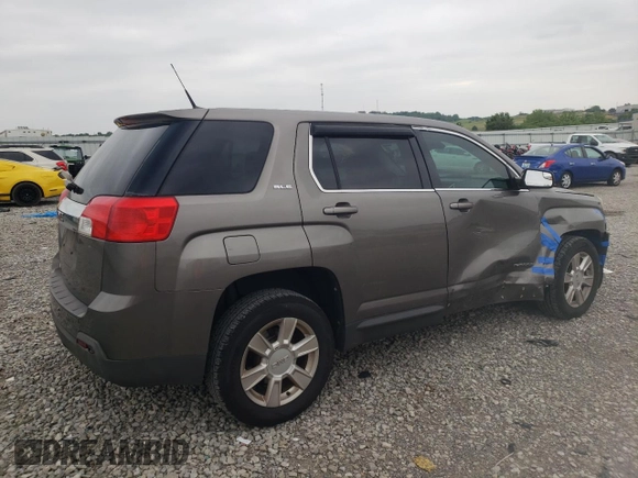 2012 GMC Terrain SLE-1 with VIN 2GKALMEK5C6288207, listed as a Copart auction lot 58363285 with 170,321 mi miles and Salvage title. Bid and sale history available at DreamBid. Image 3.