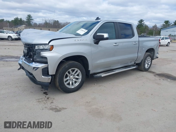 2019 Chevrolet Silverado 1500 LT with VIN 1GCUYDED1KZ111474, listed as a IAAI auction lot 42050470 with 50,851 mi miles. Bid and sale history available at carsss.com. Image 17.