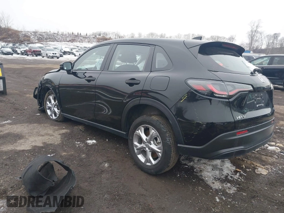 2024 Honda HR-V LX with VIN 3CZRZ2H31RM751605, listed as a IAAI auction lot 41554634 with 23,187 mi miles and . Bid and sale history available at DreamBid. Image 3.
