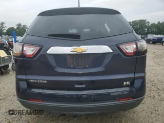 2017 Chevrolet Traverse LS with VIN 1GNKRFED0HJ274650, listed as a Copart auction lot 62949885 with 138,043 mi miles and Salvage title. Bid and sale history available at DreamBid. Image 6.