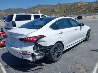 2019 Genesis G80 Sport with VIN KMTFN4JB5KU326120, listed as a IAAI auction lot 42317184 with 35,794 mi miles and . Bid and sale history available at DreamBid. Image 4.