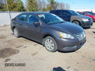 2014 Nissan Sentra SR z VIN 3N1AB7AP6EL620240, wystawiony jako IAAI lot #41589569 z przebiegiem 181 229 mil mil oraz . Historia ofert i sprzedaży dostępna na DreamBid. Obrazek 1.
