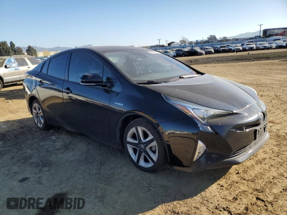 2018 Toyota Prius Two with VIN JTDKARFU9J3549796, listed as a Copart auction lot 88170955 with 181,652 mi miles and Salvage Title. Bid and sale history available at DreamBid. Image 4.