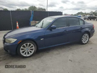 2011 BMW 3 Series 328i with VIN WBAPH7G51BNN05971, listed as a Copart auction lot 52337275 with 123,847 mi miles and Clean Title. Bid and sale history available at carsss.com. Image 1.