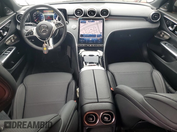 2024 Mercedes-Benz C 300 with VIN W1KAF4GB8RR213116, listed as a Copart auction lot 50662345 with 2,256 mi miles and Salvage Title. Bid and sale history available at DreamBid. Image 8.