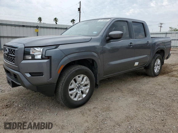 2023 Nissan Frontier Pro-4X with VIN 1N6ED1EK4PN605224, listed as a Copart auction lot 55160985 with 37,422 mi miles and Salvage title. Bid and sale history available at DreamBid. Image 1.