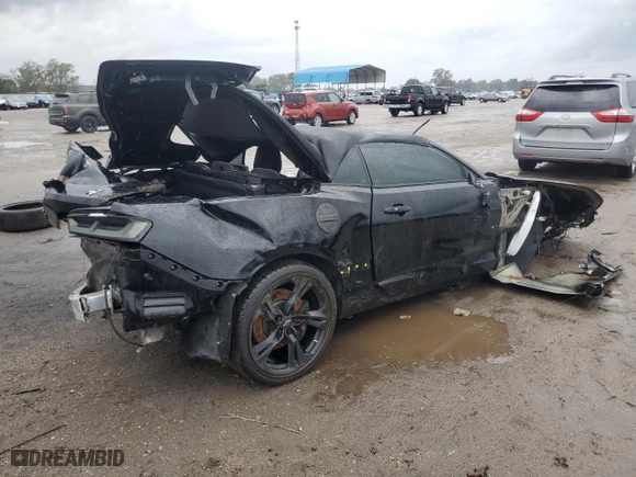 2017 Chevrolet Camaro 2SS with VIN 1G1FH3D73H0106622, listed as a Copart auction lot 83681824 with 0 mi miles and Clean Title. Bid and sale history available at carsss.com. Image 3.