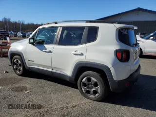 2015 Jeep Renegade Latitude with VIN ZACCJABH0FPB89027, listed as a Copart auction lot 80456364 with 128,513 mi miles and Salvage Title. Bid and sale history available at carsss.com. Image 2.