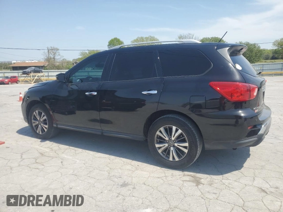 2017 Nissan Pathfinder SL with VIN 5N1DR2MM5HC666714, listed as a Copart auction lot 52892715 with 156,412 mi miles and Salvage title. Bid and sale history available at DreamBid. Image 2.