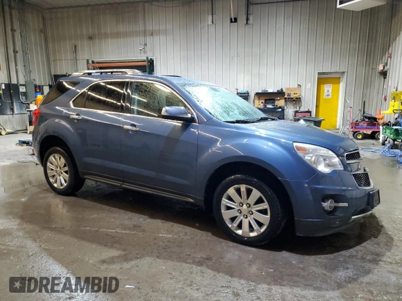 2011 Chevrolet Equinox LTZ with VIN 2CNFLGEC4B6265278, listed as a Copart auction lot 47485685 with 109,648 mi miles and Salvage Title. Bid and sale history available at carsss.com. Image 4.