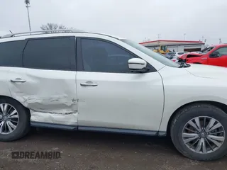 2018 Nissan Pathfinder SL with VIN 5N1DR2MN7JC624253, listed as a IAAI auction lot 41977442 with 104,061 mi miles and . Bid and sale history available at DreamBid. Image 13.
