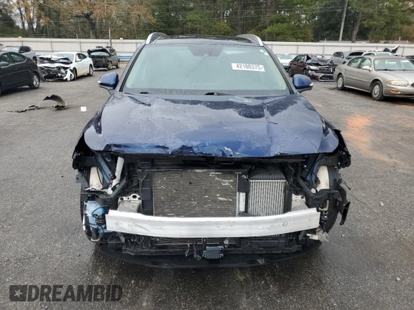 2023 Hyundai Santa Fe Limited with VIN 5NMS44AL9PH510032, listed as a Copart auction lot 42180375 with 20,802 mi miles and Salvage Title. Bid and sale history available at carsss.com. Image 5.