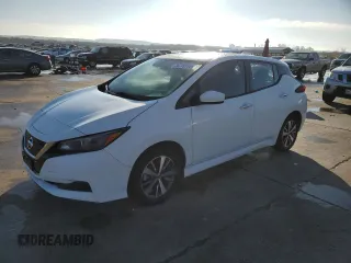 2022 Nissan LEAF S Plus with VIN 1N4BZ1BV5NC559360, listed as a Copart auction lot 86726134 with 46,919 mi miles and Salvage Title. Bid and sale history available at DreamBid. Image 1.