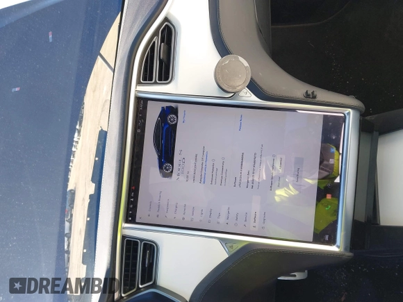 2017 Tesla Model S 100D with VIN 5YJSA1E20HF229362, listed as a IAAI auction lot 41698083 with 75,737 mi miles. Bid and sale history available at carsss.com. Image 18.