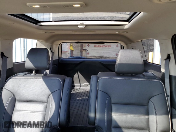2019 GMC Acadia Denali with VIN 1GKKNPLS8KZ252095, listed as a Copart auction lot 48185285 with 62,175 mi miles and Salvage Title. Bid and sale history available at carsss.com. Image 10.
