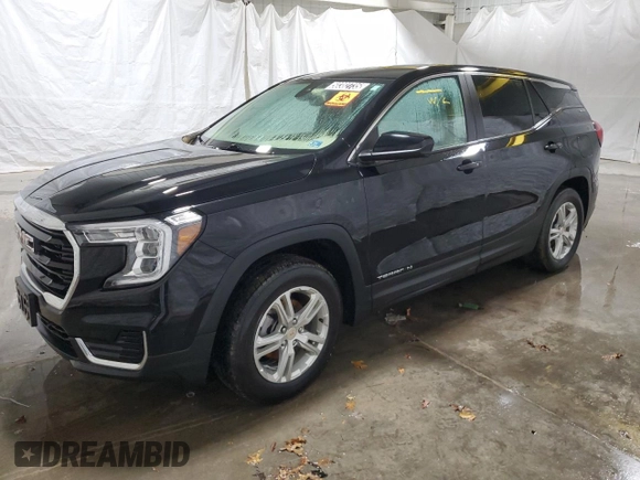 2022 GMC Terrain SLE with VIN 3GKALTEV4NL177781, listed as a Copart auction lot 50382735 with Not provided miles and Salvage title. Bid and sale history available at DreamBid. Image 1.