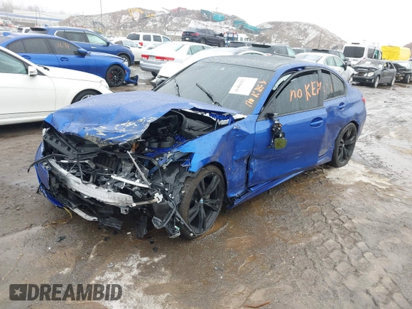 2022 BMW 3 Series 330i z VIN 3MW5R1J06N8C49056, wystawiony jako IAAI lot #41496252 z przebiegiem Nie podano mil oraz . Historia ofert i sprzedaży dostępna na DreamBid. Obrazek 16.