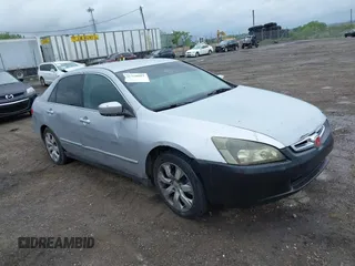 2003 Honda Accord LX z VIN 1HGCM56313A059686, wystawiony jako IAAI lot #42328062 z przebiegiem 173 026 mil mil oraz . Historia ofert i sprzedaży dostępna na DreamBid. Obrazek 1.
