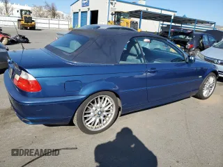 2003 BMW 3 Series 330Ci with VIN WBABS534X3JU98220, listed as a Copart auction lot 42855875 with 169,990 mi miles and Salvage Title. Bid and sale history available at carsss.com. Image 3.