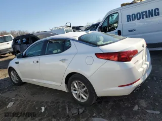 2013 Kia Optima LX with VIN KNAGM4A72D5441818, listed as a Copart auction lot 47959345 with 113,600 mi miles and Clean Title. Bid and sale history available at carsss.com. Image 2.
