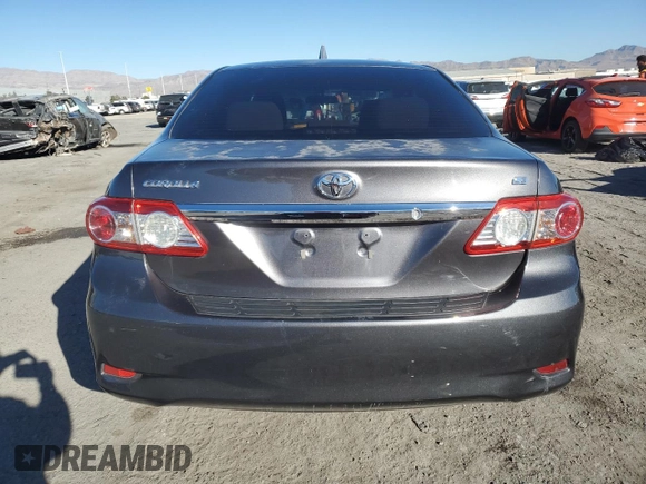 2013 Toyota Corolla L with VIN 5YFBU4EE0DP078329, listed as a Copart auction lot 83710804 with 128,104 mi miles and Salvage Title. Bid and sale history available at carsss.com. Image 6.