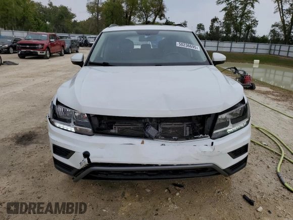 2020 Volkswagen Tiguan SE with VIN 3VV3B7AX6LM081066, listed as a Copart auction lot 50236695 with 54,857 mi miles and Non Repairable. Bid and sale history available at DreamBid. Image 5.